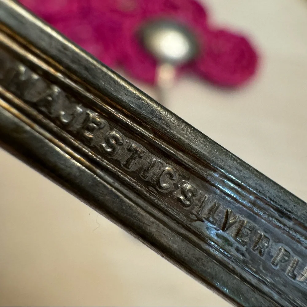 Vintage/Antique Majestic Silver Plate Ladle and a R.C.Co Silver Plate Spoon